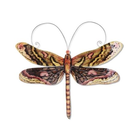 EANGEE HOME DESIGN Eangee Home Design m4030 Dragonfly Wall Decor; Multi Color Brown m4030